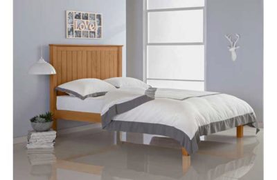 HOME Grafton Kingsize Bed Frame - Oak Stain.